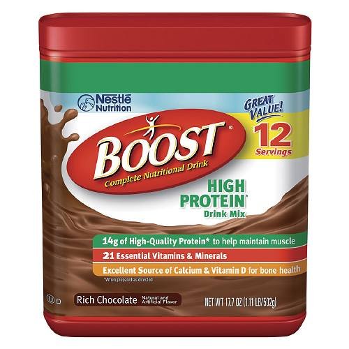 BOOST High Protein Complete Nutrition Drink; Rich Chocolate