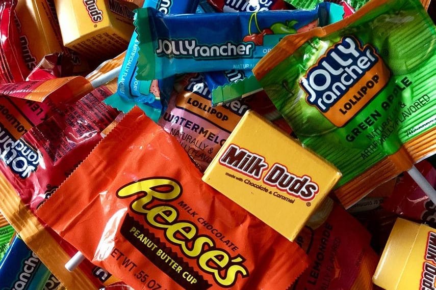 bowl of candy